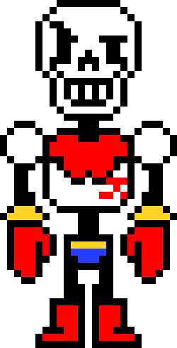 [9664c4] Papyrus sprite (My ver)