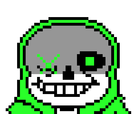 [d4d028] shut up so i can go back to sleep. -greentale sans