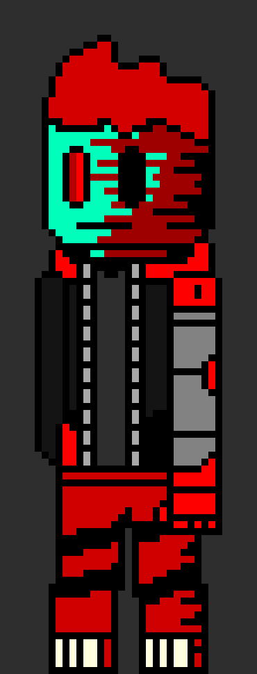 [812b32] *he sees the golden magnet shroom and walks over to it* what the heck is this thing. - Red / Molt