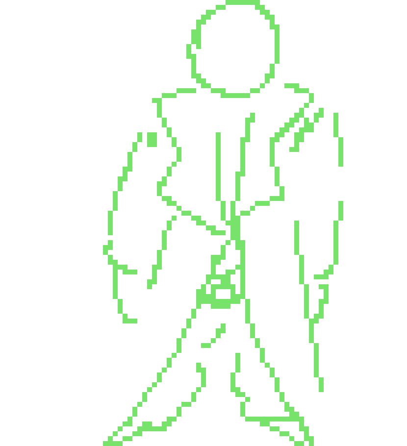 [1fd645] Ik his clothes was something like this but as of now Id prob redesign it to make it less boring