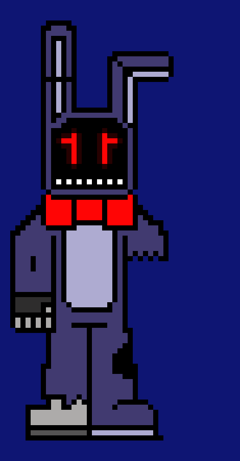 [1550bf] *holds sign that says: can i talk now?*  - withered bonnie