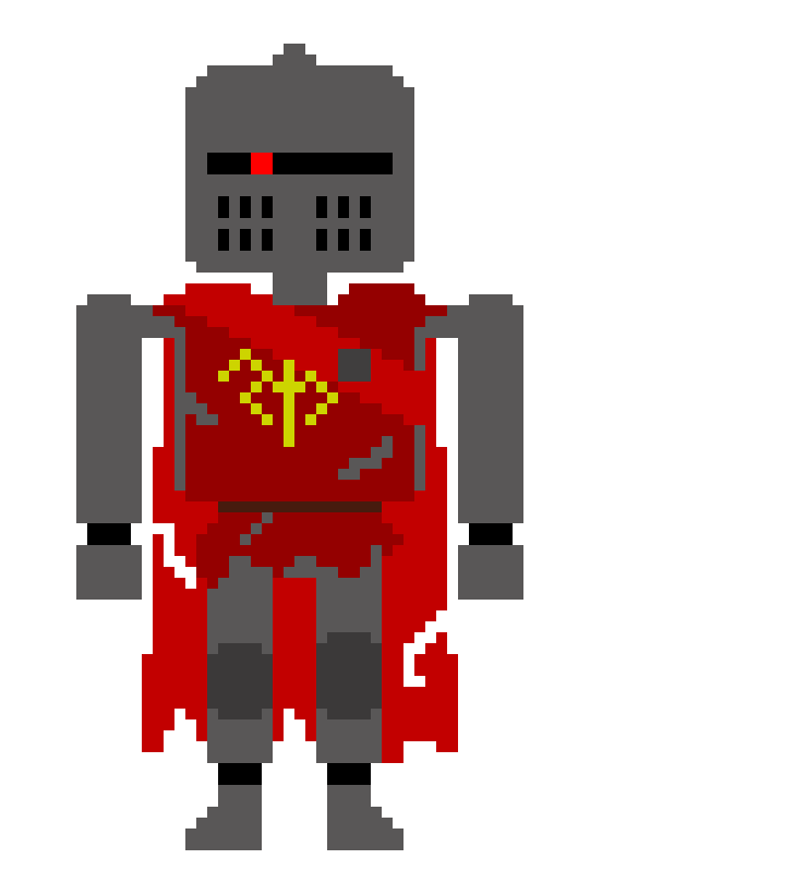 [238494] Lothric Knight: *Sees Dust Sans* .... *He smashes His greatsword against him* D....I......E