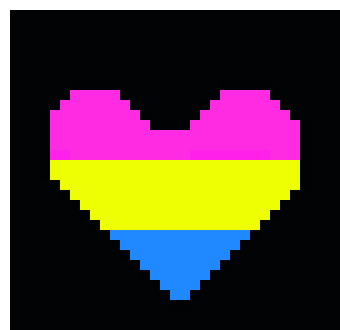 [9eeb72] Pansexual heart