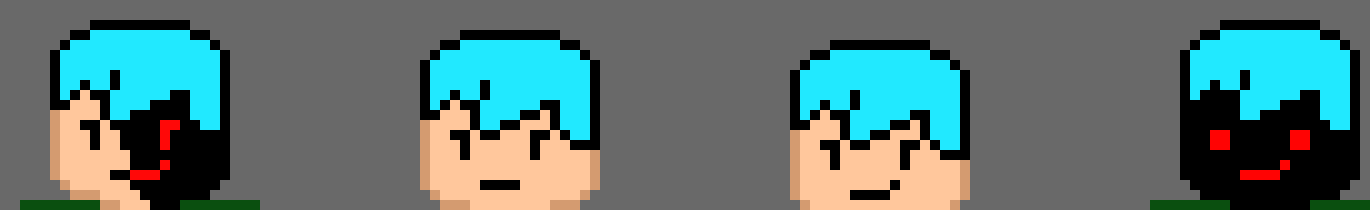 [ad3579] Round Heads! - Blerp -i just realized i need a scarf for the biggest sprite. since that would be battle-