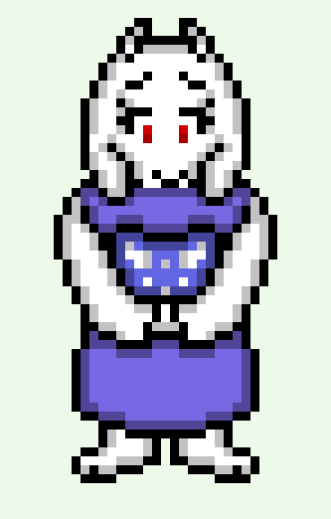 [9664c4] Undertale Toriel sprite 