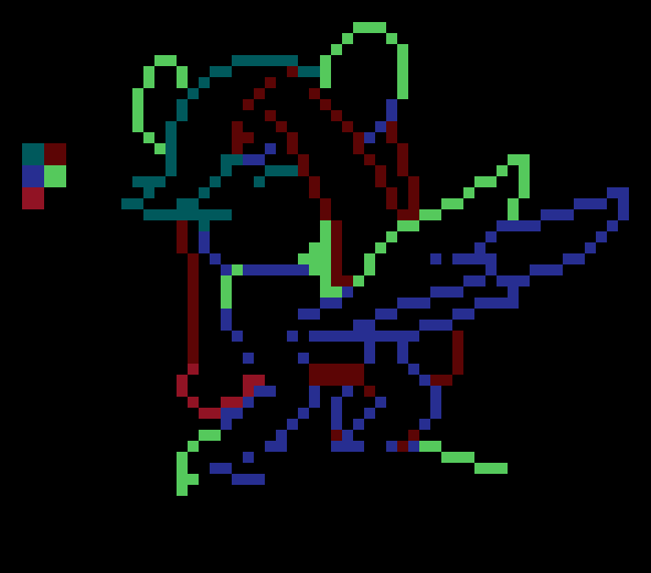 [63ceb7] -Terrie, is currently busy with a sprite-