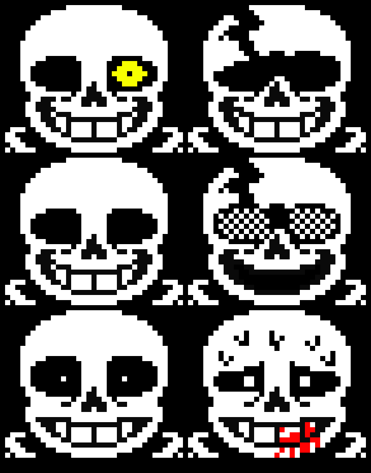 [1df244] 6 extra face sprite, tbh, idk about the last breath one, but i made it cuz why not also.  - Chrisツ