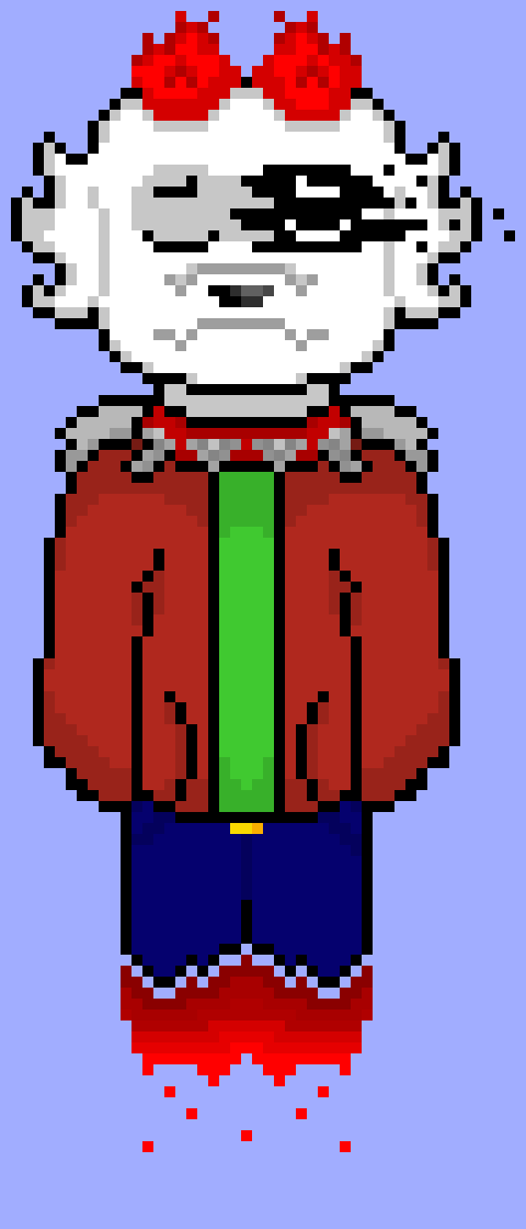 [95be89] [[To, those who don`t know... Terrie, was killed and dusted, yet "determination", got the better of him... Yet, being a semi-monster, he doesn`t come back properly... Also he put a spell on him, but never said, WHAT, type of spell and I`m not saying what it was, either...]]