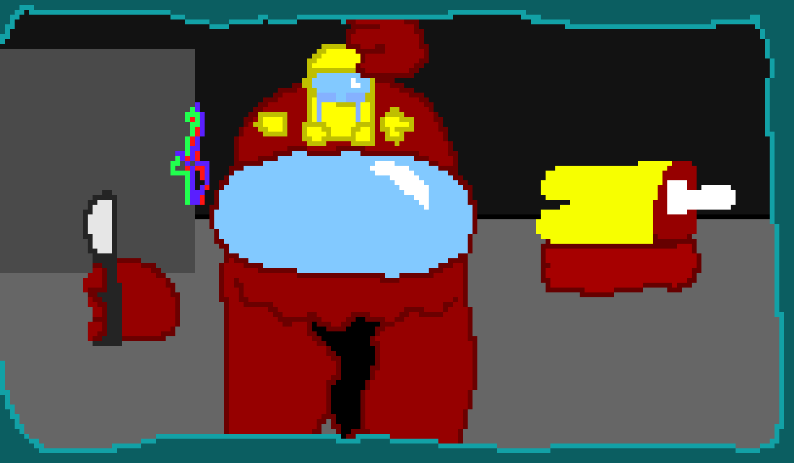 [44e4aa] red in among us be like-