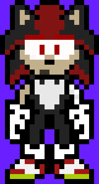 [053e67] *Shadow stood gaurd, looking at Faker* State your buisness. {Last Life Shadow}