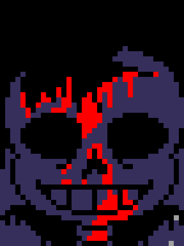 [7ce906] ... *(You felt like passing out...)  -HorrorTale Sans