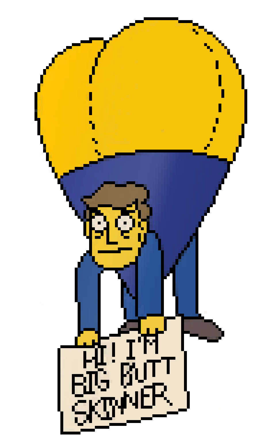 [335f90] big butt skinner