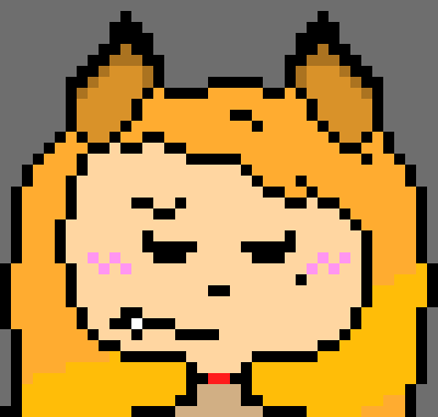 [405e37] Eve Foxx: Evan...I dont know if i can stay active on this site for much longer, i have so many things going on in my life and at the moment pixel art has just...i dont know...its not what it was when i first came onto here. I dont know if its my depression or something, but i have had a lack of intrest in doing pretty much anything nowadays...im sorry evan...