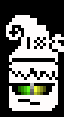 [6e337e] My first sprite...oh god...I think it was...yes, it was a sprite of SMW Mario and KA Kirby. Now I remember. I didn`t go by anything before I switched to the Fallen Stars Sans edit and officially named myself "FS" lol. [lss]