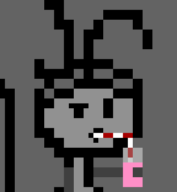 [f7c573] how bout this, "With these unhappy cartoons i used to make"