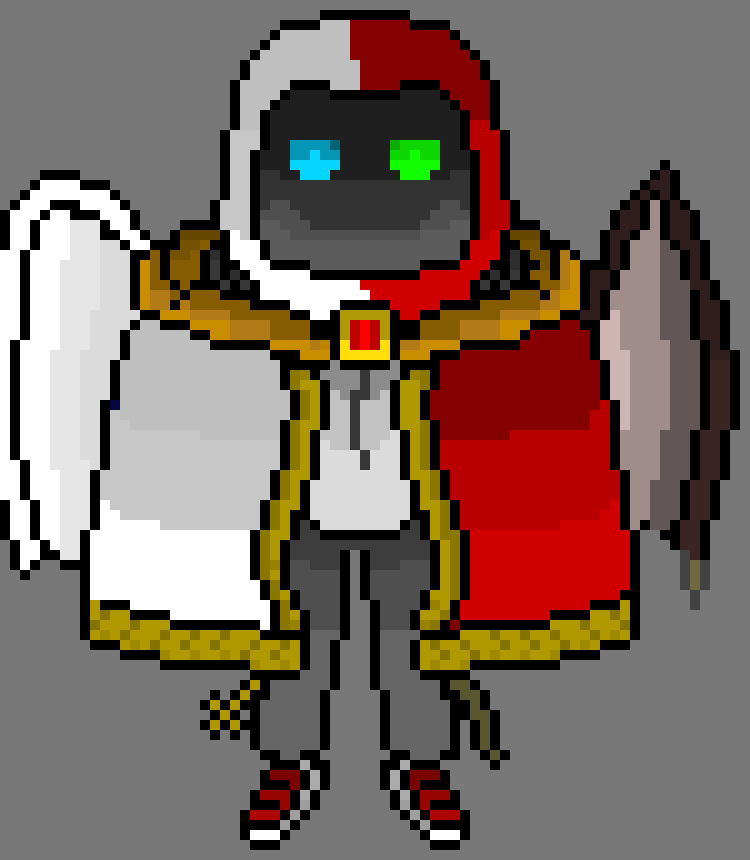 [ca8ee4] Apperes behind Syl. he's called fish.