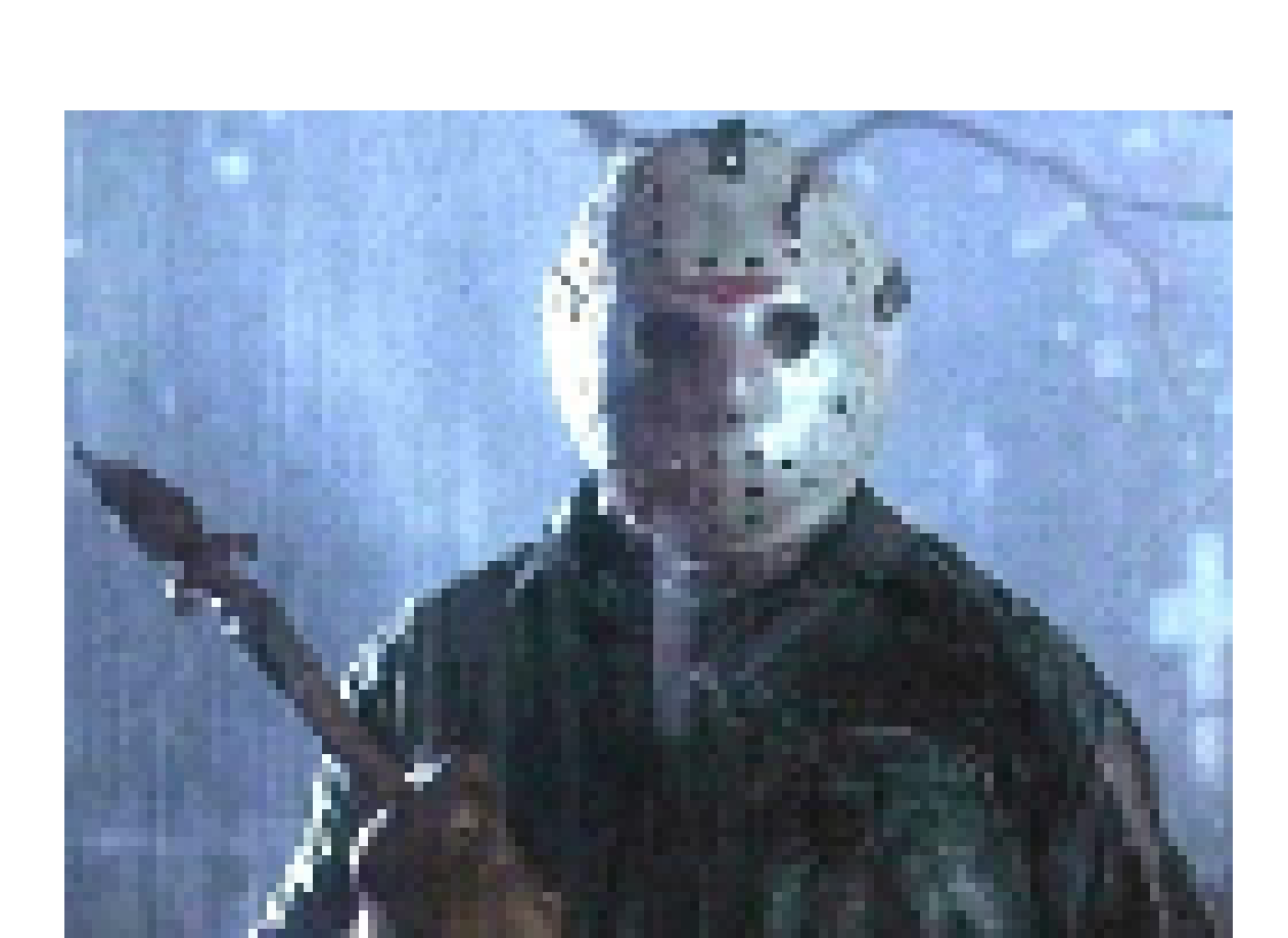 [450a4c] (bruh have you NOT seen the movies? he survives bullets. so you technically dead but he's slow so you can out run him)