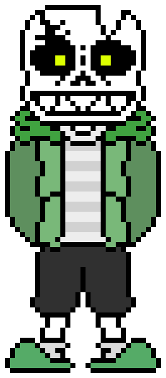 [d6b045] (Acid Sans can mimic other Sanses power Jeroxal but He can't be Terror's Brother)