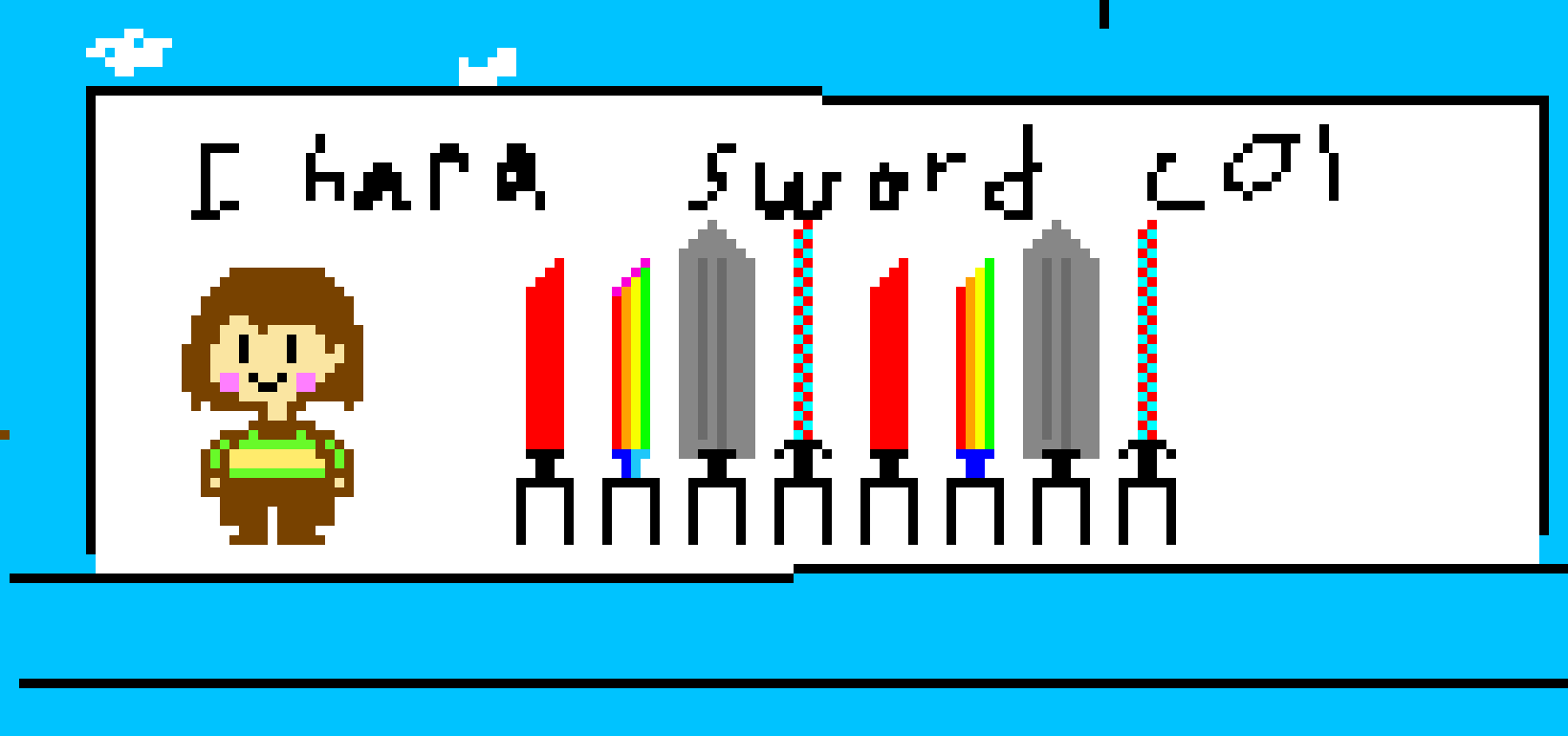 [ae475c] Chara's sword collections