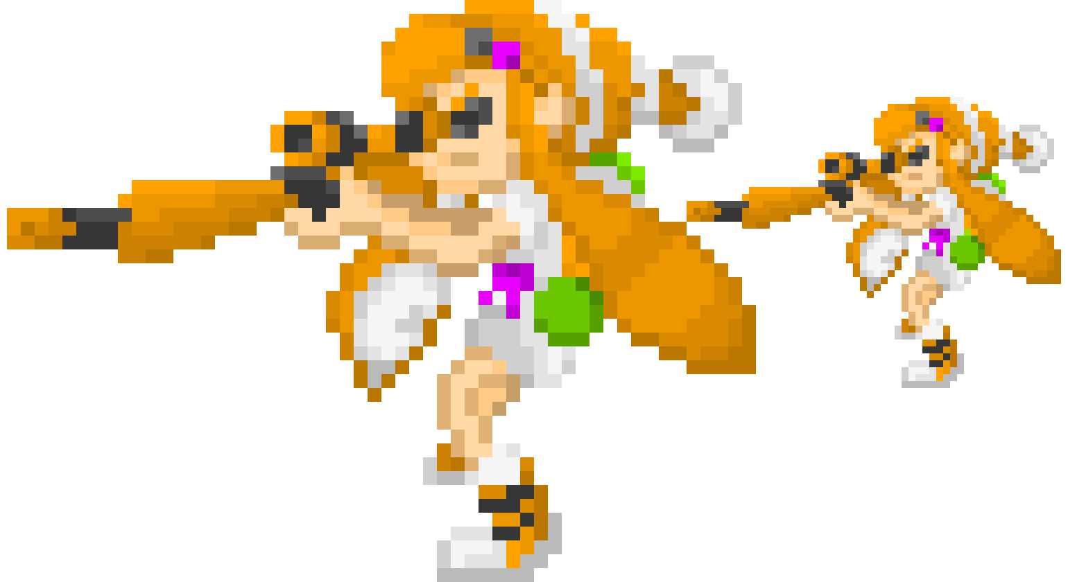 [9664c4] Orange Inkling Sniper