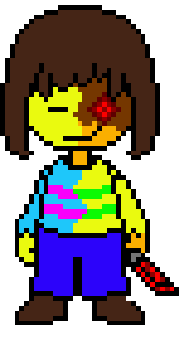 [b66431] hits chara and does 999 dmg) im not weak... and ASRIEL... I WOULDNT GET IN THE WAY =)