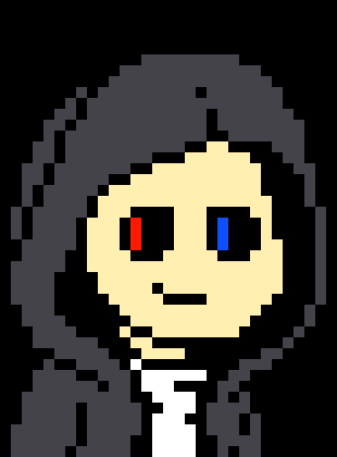 [c8bb2d] can someone add black hair but the hair cover the blue eye pls