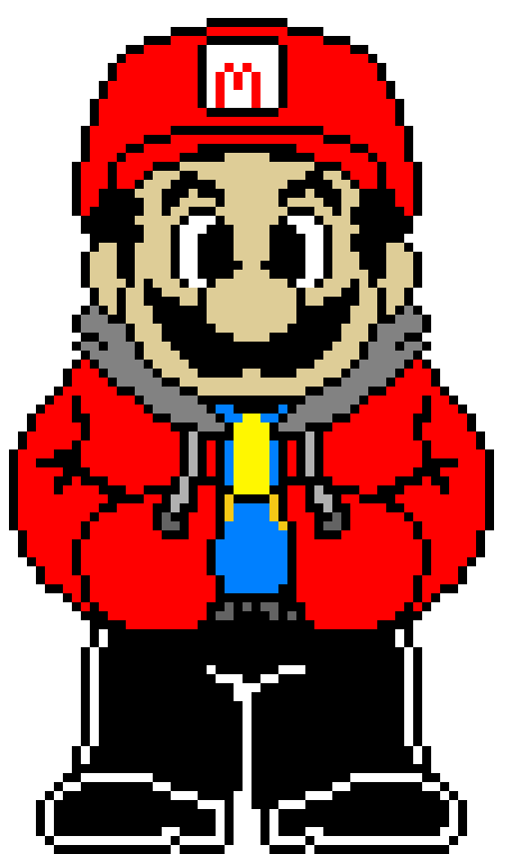 [669d60] Ro: So i'm making this au called Undertoad: Maker Edition.What do you guys think of the mario sprite so far (I'm a mario fan)