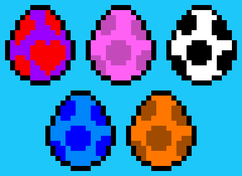 [3f845c] cute & tiny baby pet care eggs