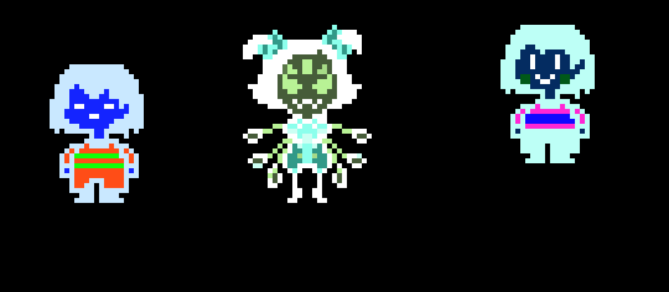 [7e8033] Undertale (reverse colors)