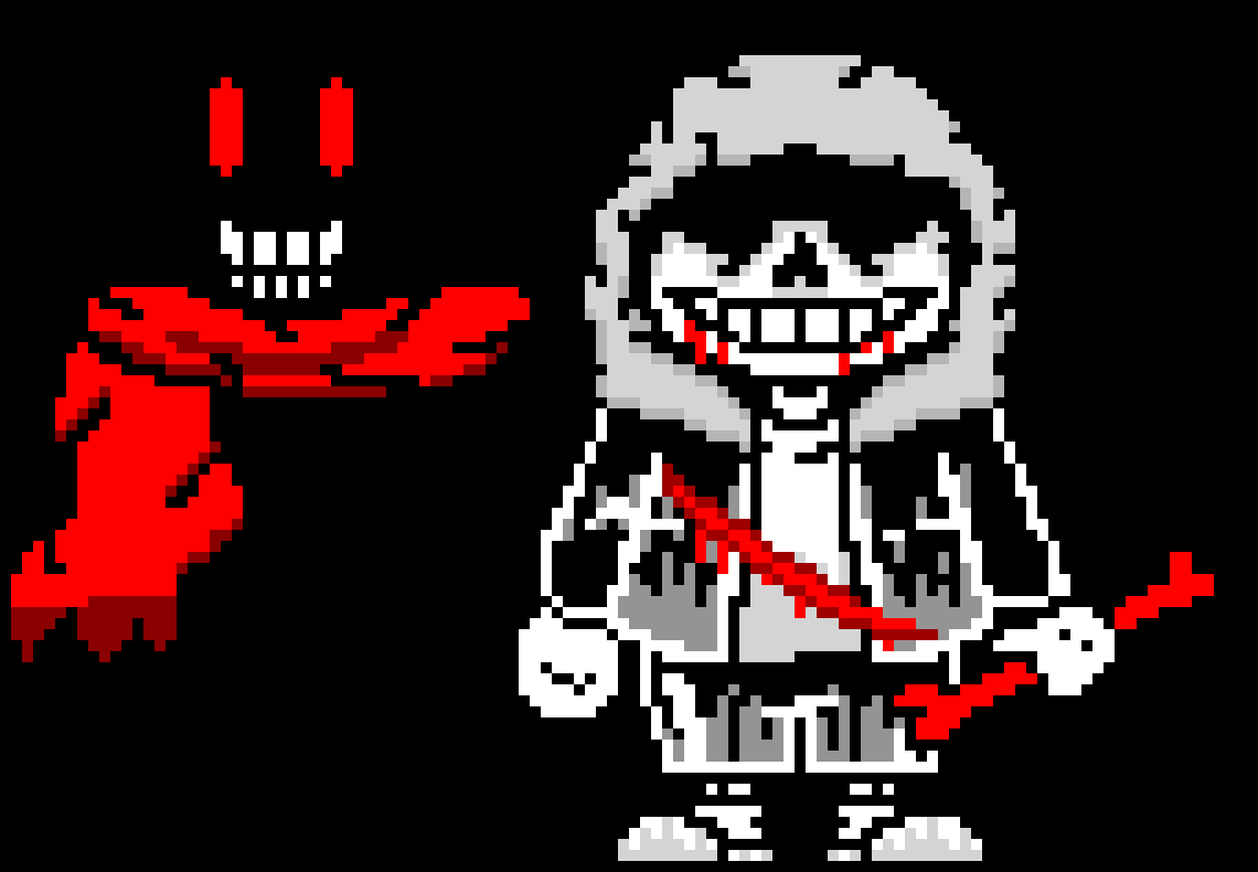 [6bfce9] Dust Last Breath Sans Phase 2 Sprite