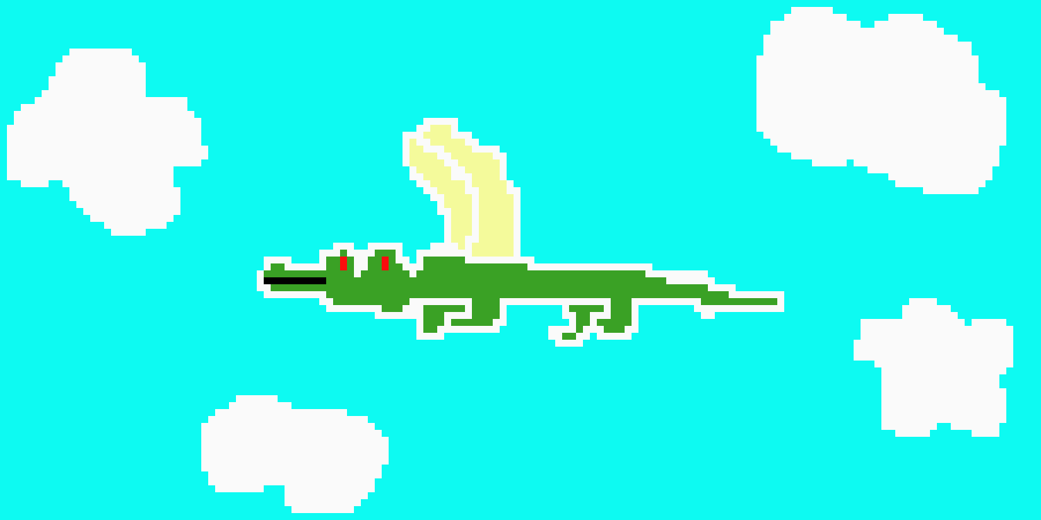[9664c4] Flying Alligator