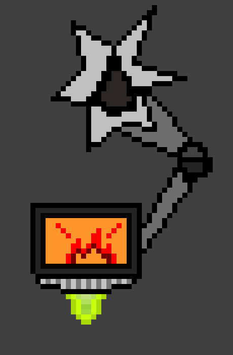 [91af07] -becomes big and slices the area with a sweep- Duck!