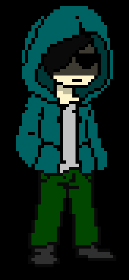 [8d9029] *he is half visible.*