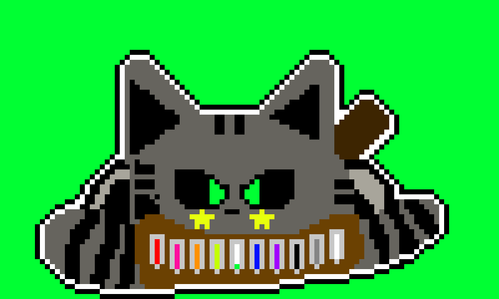 [3b0b0f] tries to heal everything in PAM as much as possible almost using all his green ink