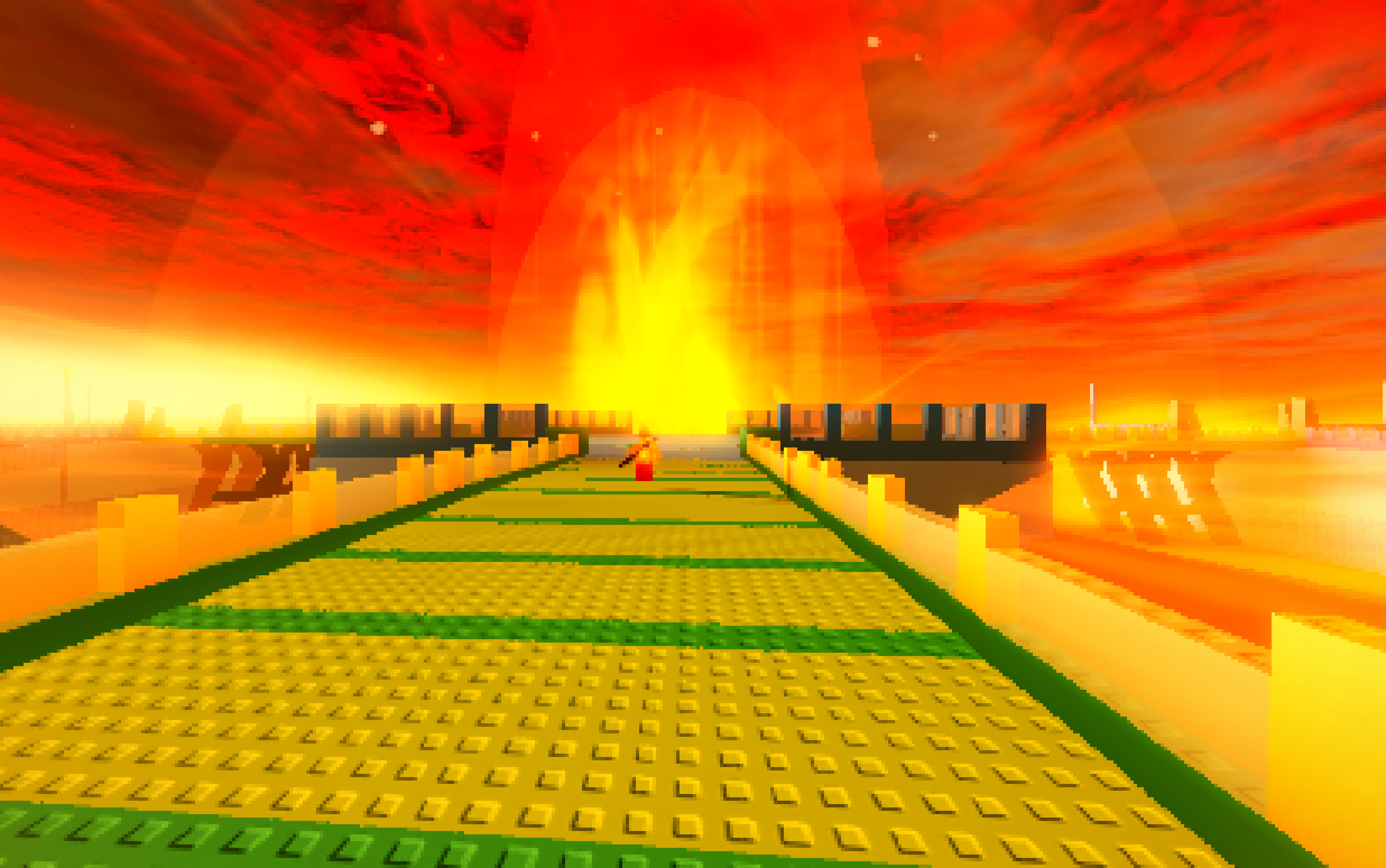 [35dc76] "yknow what would make this 10 times more epic? if i had jimmy here..." says heats flamesman as he watches the eruption of lava from the dead great drakobloxxer