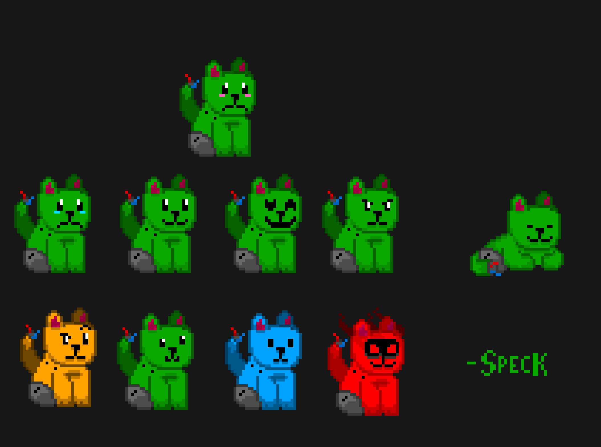 [3a33bd] Have this sprite sheet too I don't care any more since all people do is ruin things-Speck