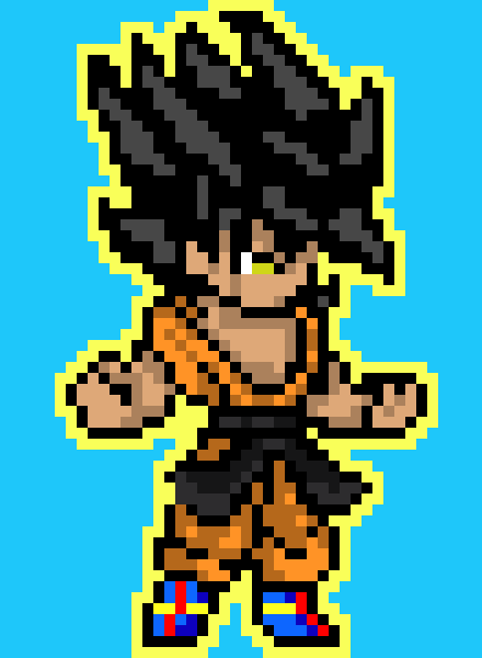 [6b8cb3] My Version Of: What If Broly and Goku Were Sent To Earth? Wrathful Form