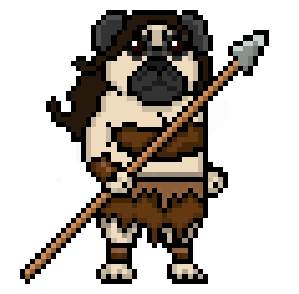 [3f8077] Cave Women Pug 2