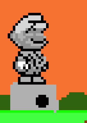 [fc6325] the statue starts cracking and as its cracking this can be heard all through out pam https://www.youtube.com/watch?v=_7EE1alA85Q