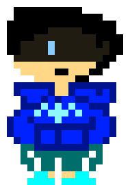 [7a0a81] i'm fine... but ow. *he charges "Judgement Blast" again.* this one was rather impressive. you have my respect. see ya. *he blasts the outline.* 