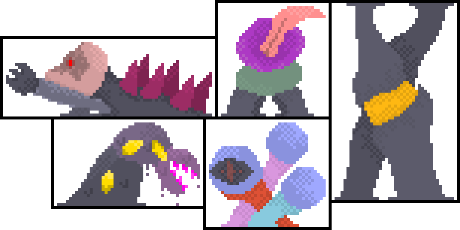 [a2471d] I think you should use different gimmicks, since they're all lava-based. Maybe try a lava-resistant creature, or something along those lines? Take these for example. they all have different gimmicks.