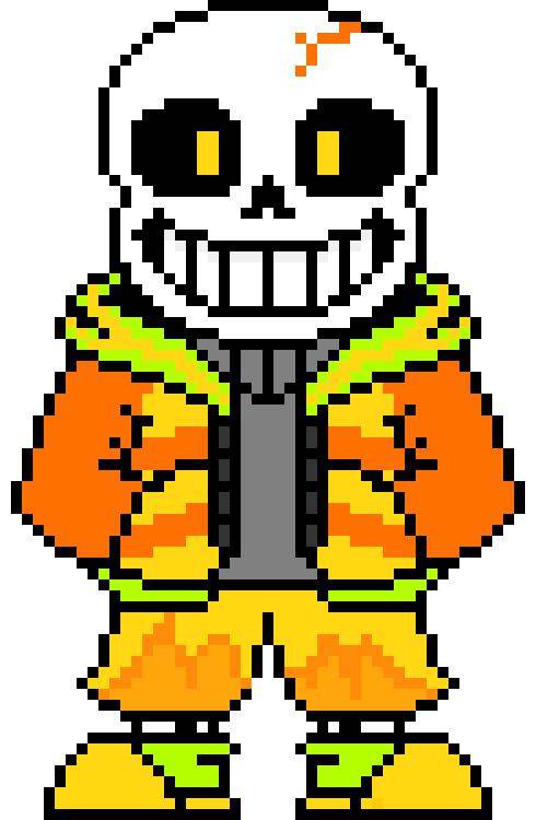 [893325] Flamez!Outer!Sans