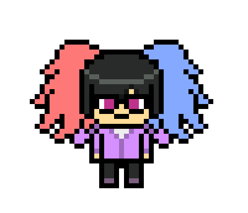 [c91234] danganronpa pixel sprite base