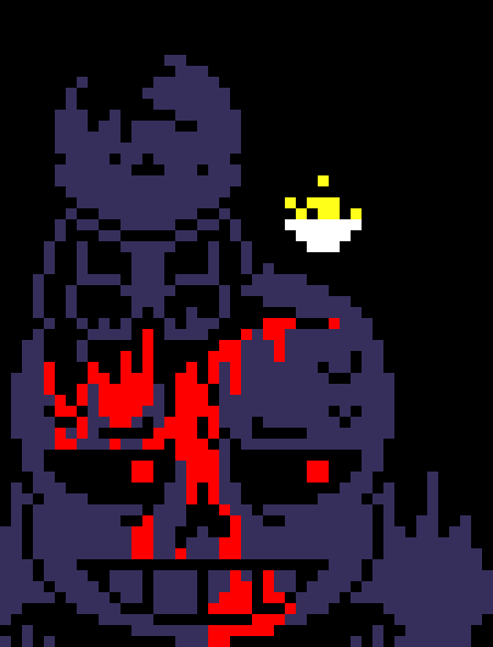 [7ce906] *(They'd both wonder what that was.) -HorrorTale Sans