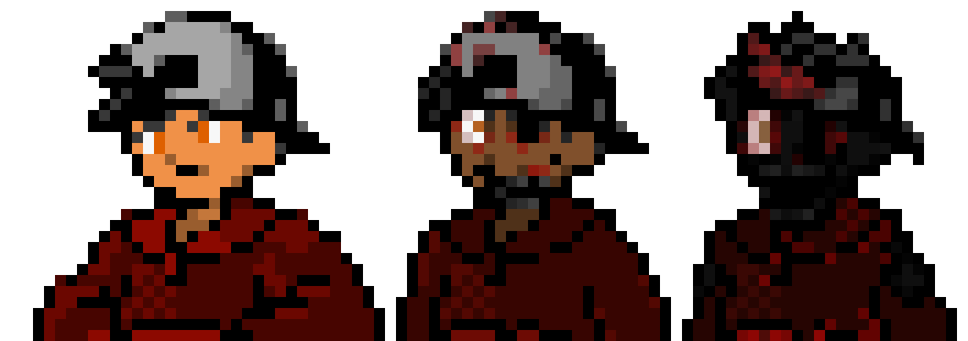 [e68d51] Creepypasta OC - Melted Elias (ft. Burned Gold as inspiration)