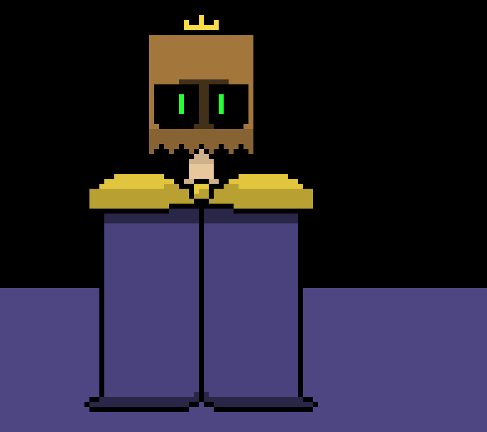 [95be89] i found this...it looks like dr.flug from villainous mixed with asgore...anyone mind if i sorta...riff on this and make a new karma? -karma