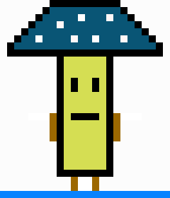 [5101cd] Walking talking mushroom