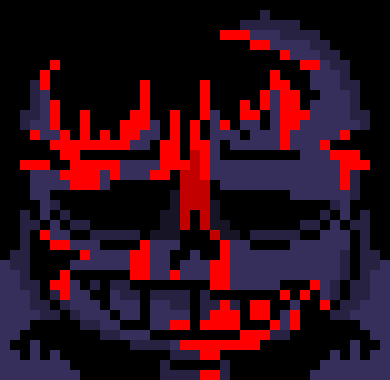 [7ce906] *(A portal appeared next to ODST, Demented came out of it.) -Sans