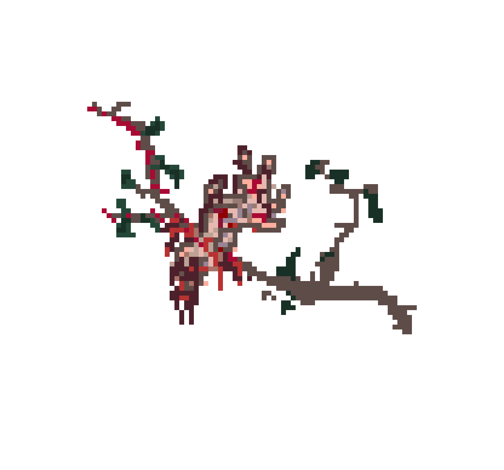 [ebe3fc] Severed Hand In Tree