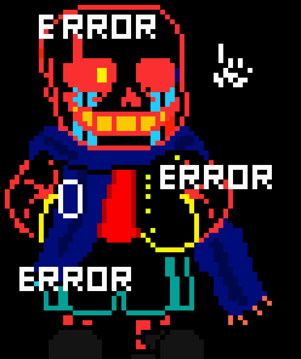 [2fe70b] *all the gaster hands wave at papyrus* welcome back papyrus *the battery is put into Trinity's head